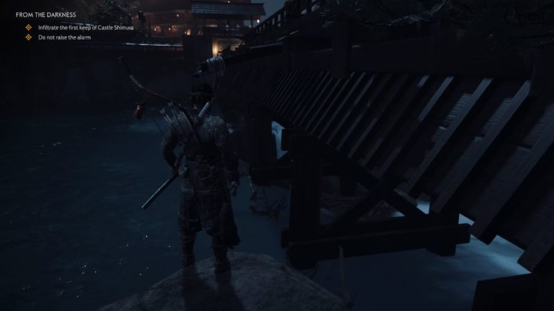 ghost of tsushima - from the darkness quest