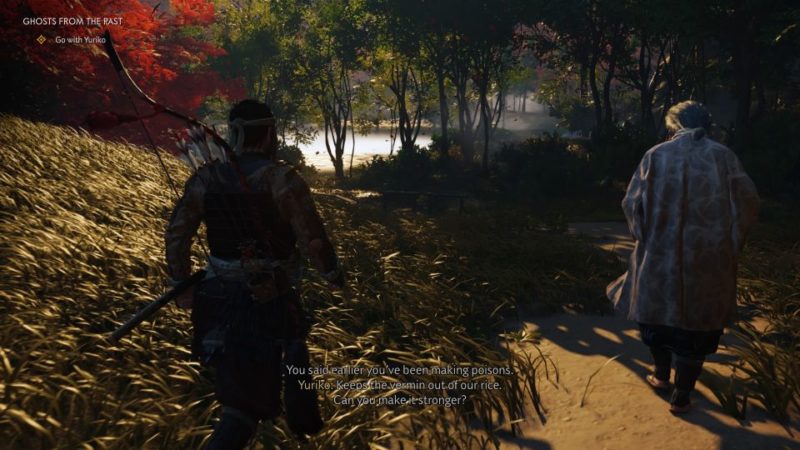 ghost of tsushima - ghosts from the past tips