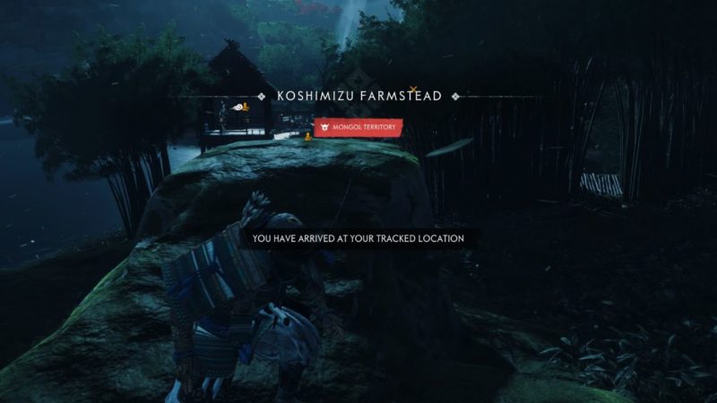 ghost of tsushima - koshimizu farmstead guide