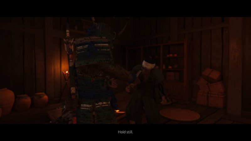 ghost of tsushima - liberate aoi village quest