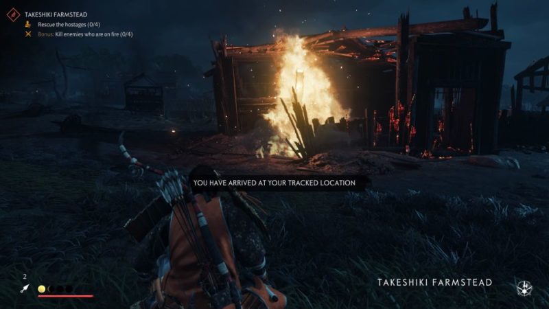 ghost of tsushima - takeshiki farmstead guide