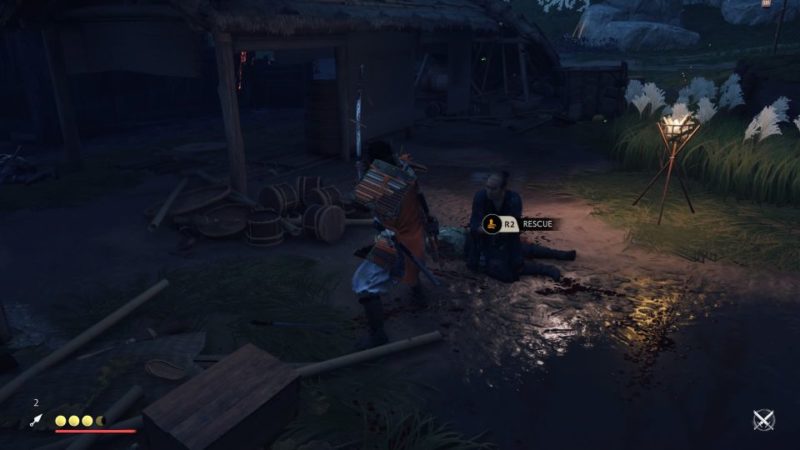 ghost of tsushima - takeshiki farmstead walkthrough