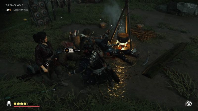 ghost of tsushima - the black wolf tips