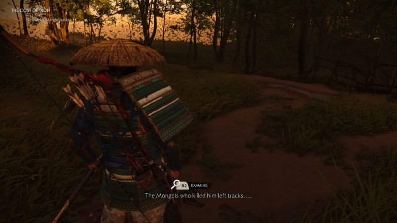 ghost of tsushima - the cost of iron tips