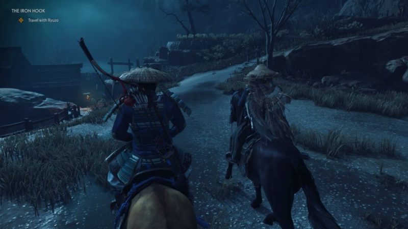 ghost of tsushima - the iron hook mission