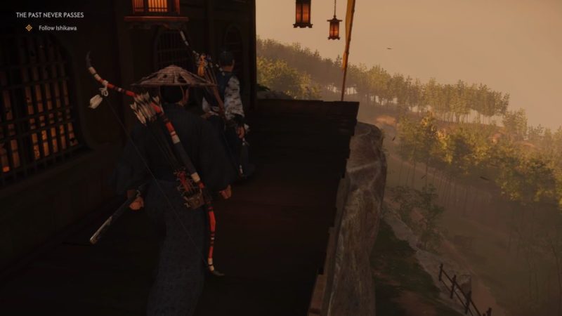 ghost of tsushima - the past never passes quest