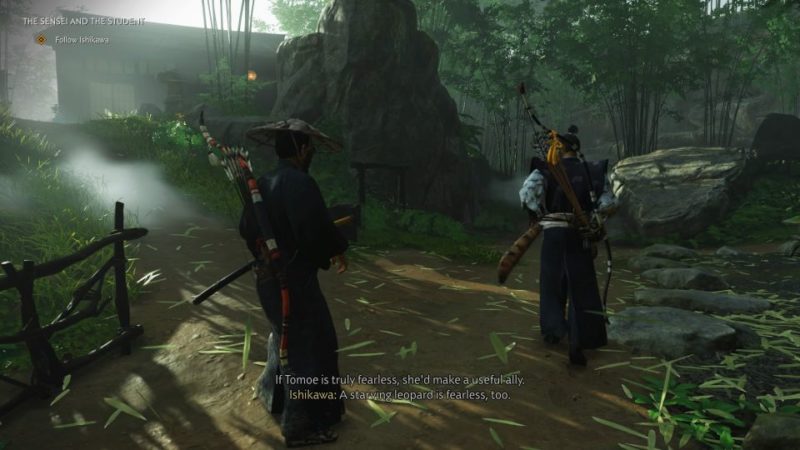 ghost of tsushima - the sensei and the student guide tips