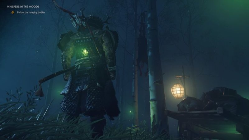 ghost of tsushima - whispers in the woods tips