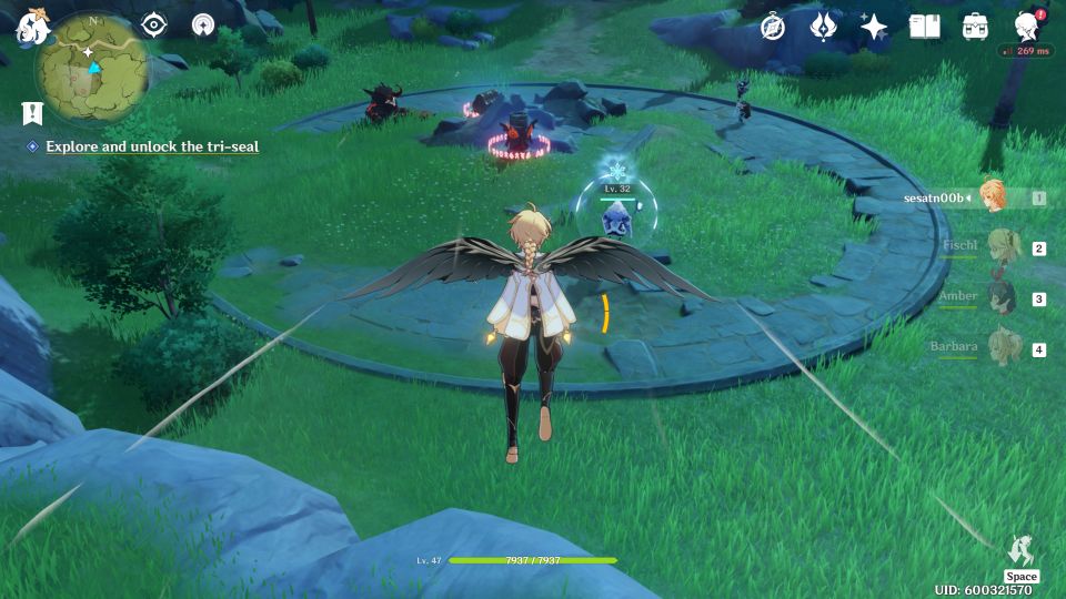 Genshin Impact: Break The Sword Cemetery Seal Walkthrough