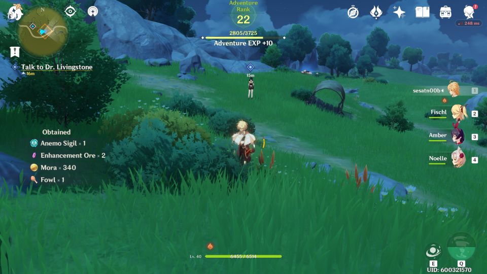 Genshin Impact Dr. Livingstone's Transport Request Walkthrough