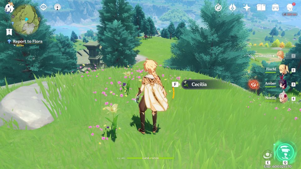 Genshin Impact Flighty Flora And Flora Quest Walkthrough
