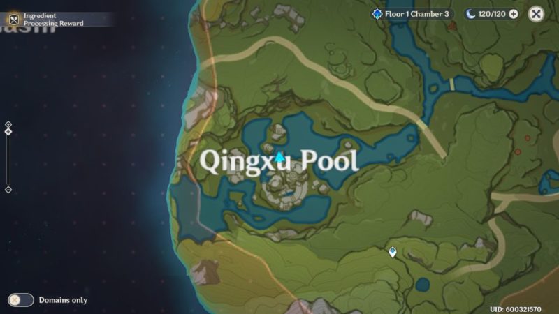 genshin impact - qingxu pool puzzle guide