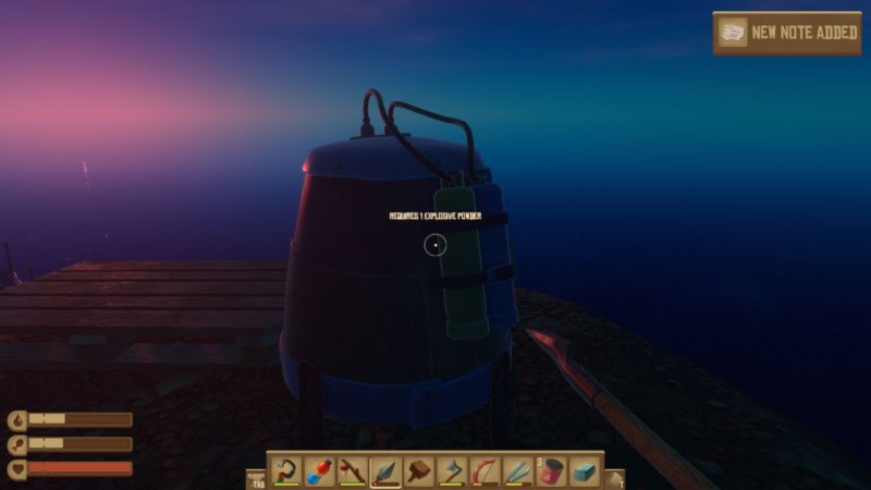 how to get zipline parts in caravan island