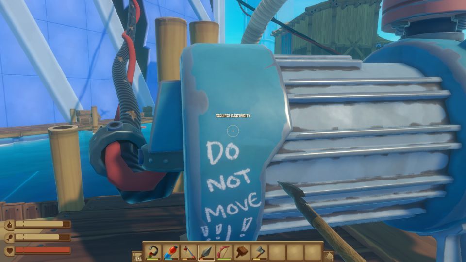 Raft How To Get Electricity And Connect Water Pipes In Utopia