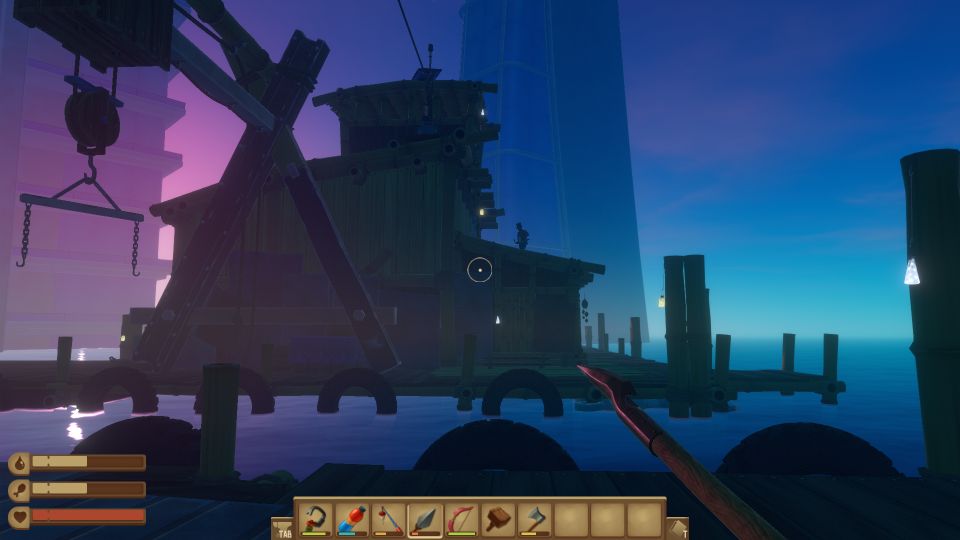 Raft How To Get Electricity And Connect Water Pipes In Utopia