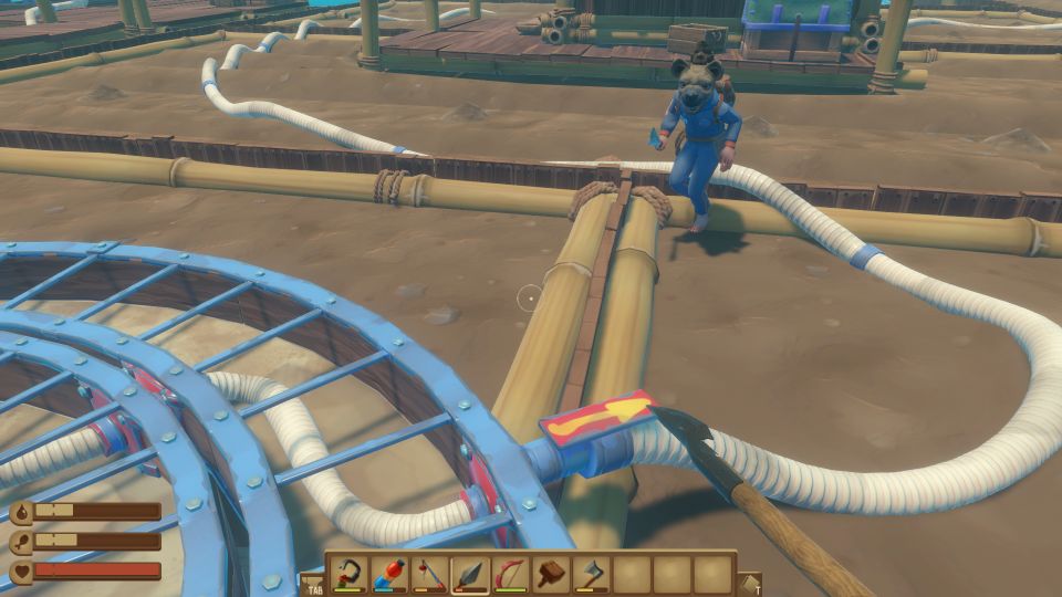 Raft How To Get Electricity And Connect Water Pipes In Utopia