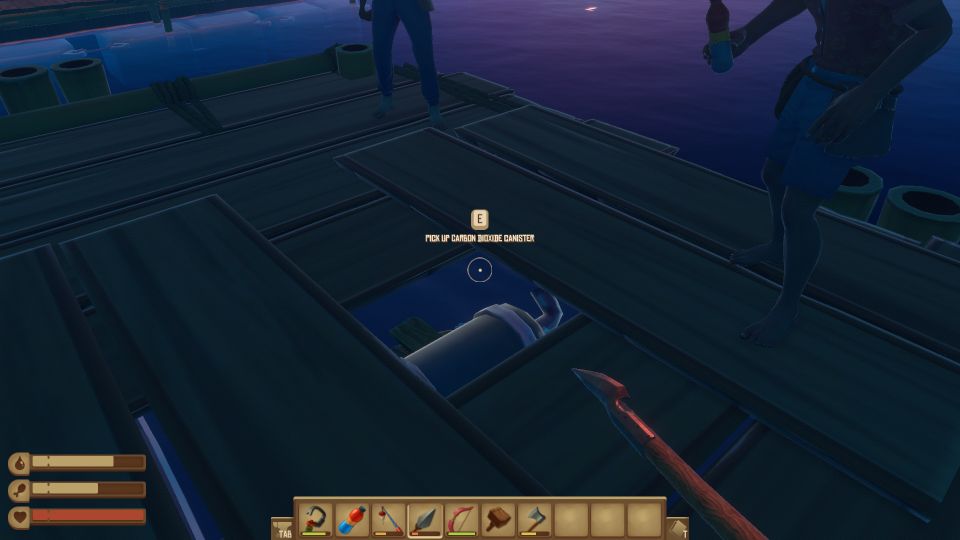 Raft How To Get Carbon Dioxide Canister And Harpoon