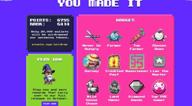 how to get points - pixels nft game