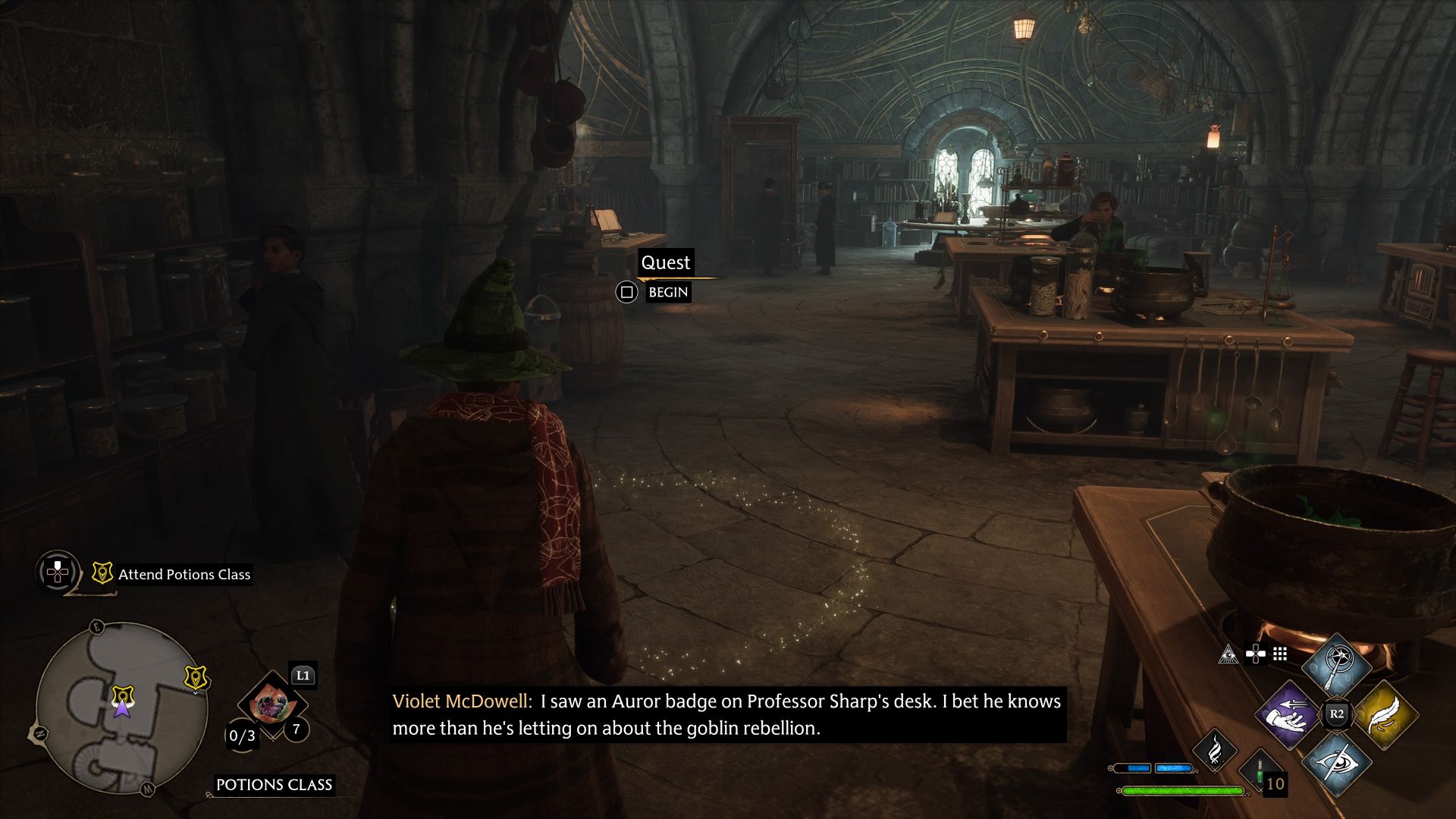 Hogwarts Legacy Potions Class Walkthrough And Guide