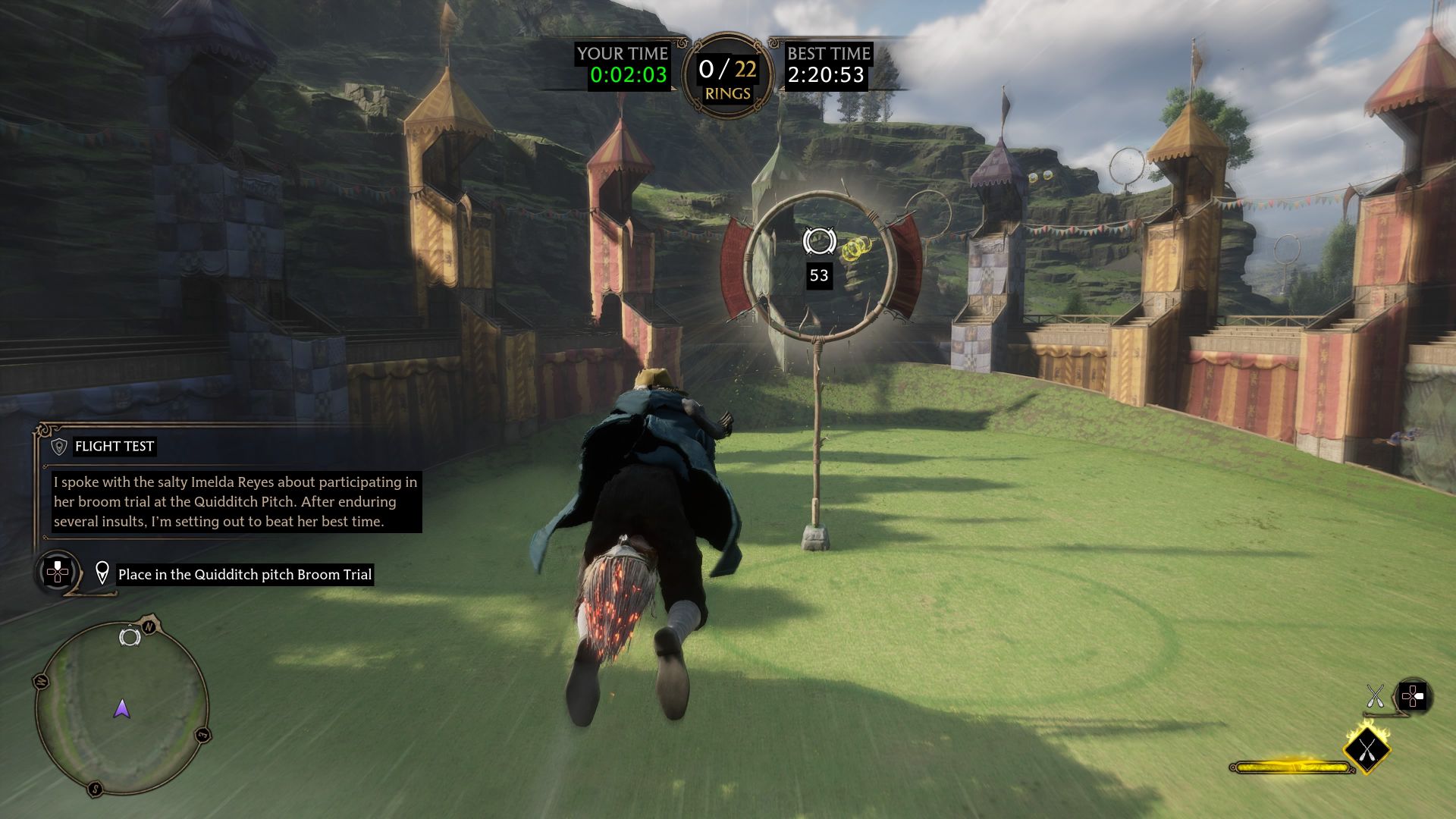 Hogwarts Legacy Flight Test Walkthrough & Guide