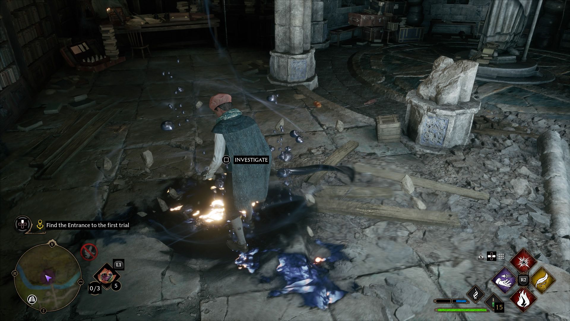 Hogwarts Legacy Percival Rackham's Trial Walkthrough & Guide