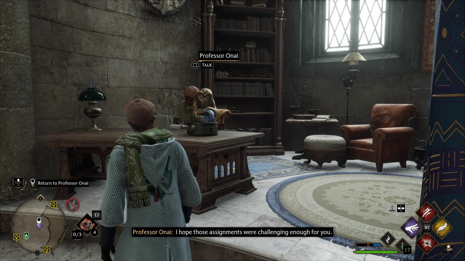 Hogwarts Legacy Professor Onai