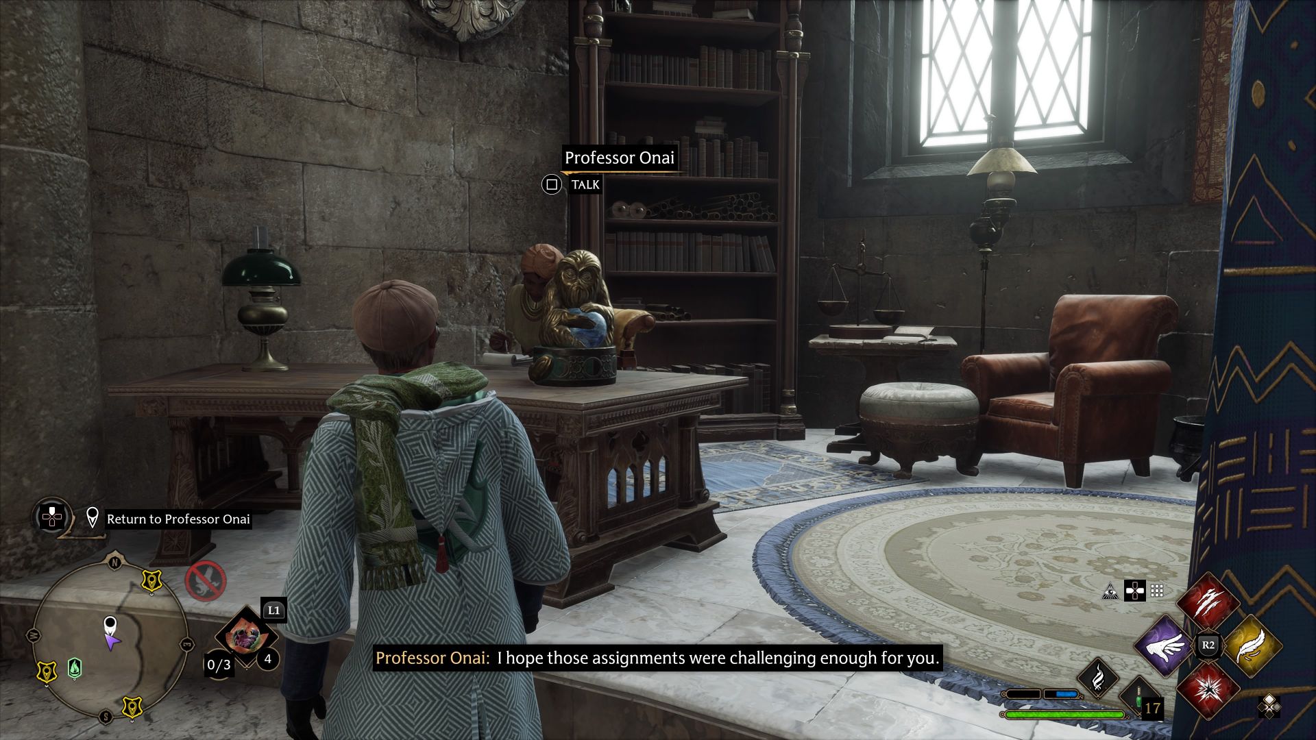Hogwarts Legacy Professor Onai