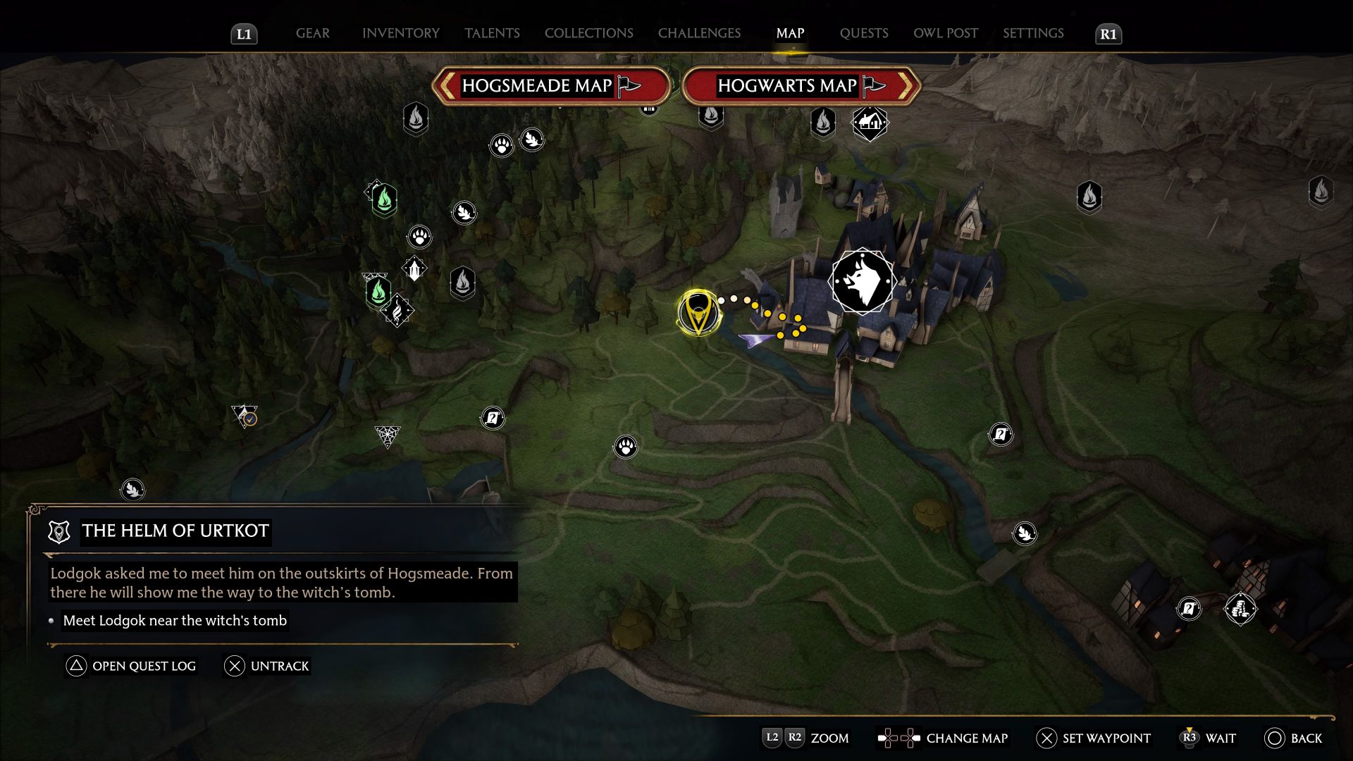 Hogwarts Legacy The Helm Of Urtkot Walkthrough & Guide