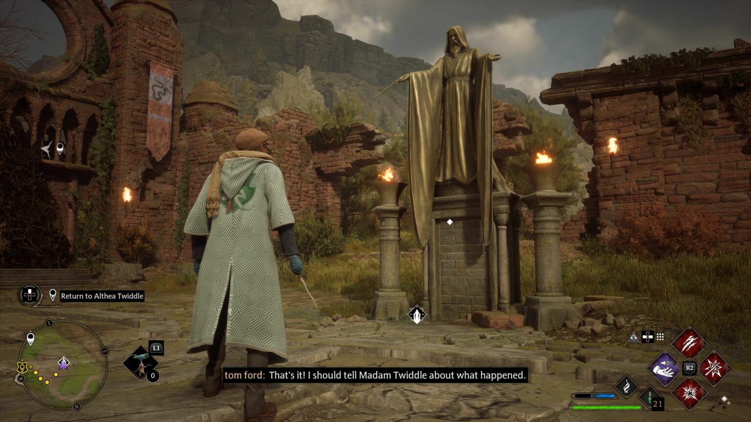 Hogwarts Legacy EVaseIve Manouevre Walkthrough & Guide