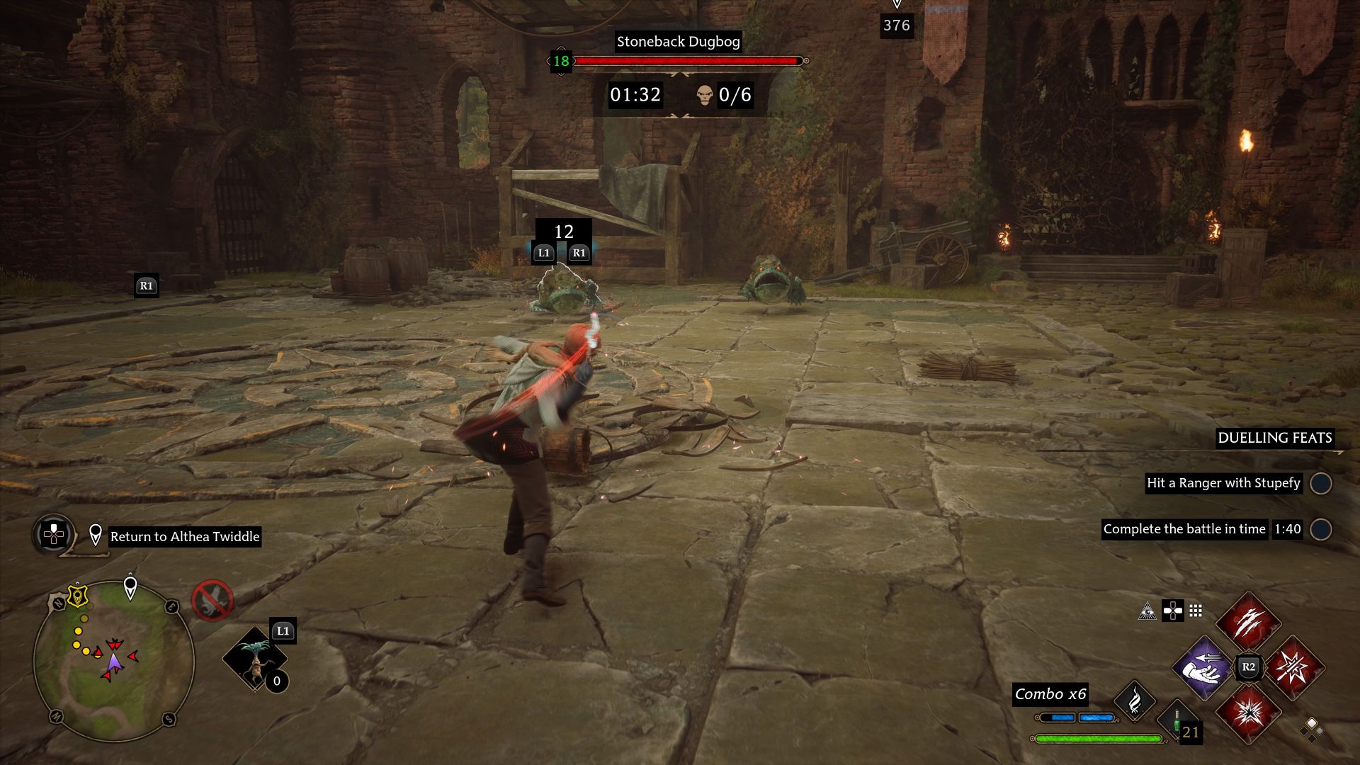 Hogwarts Legacy EVaseIve Manouevre Walkthrough & Guide