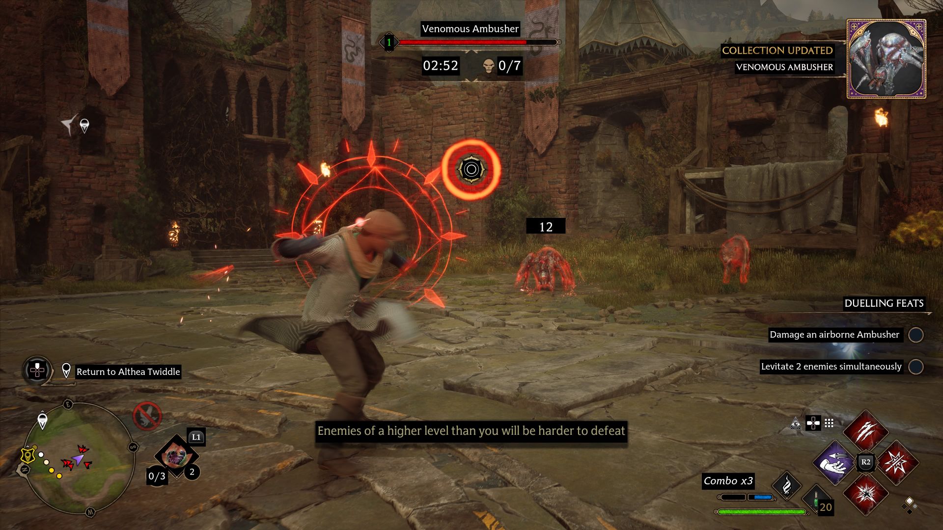 Hogwarts Legacy EVaseIve Manouevre Walkthrough & Guide