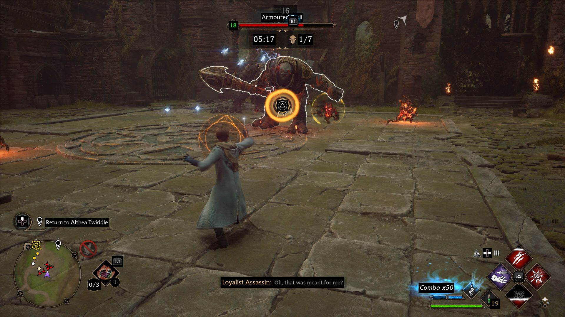 Hogwarts Legacy EVaseIve Manouevre Walkthrough & Guide