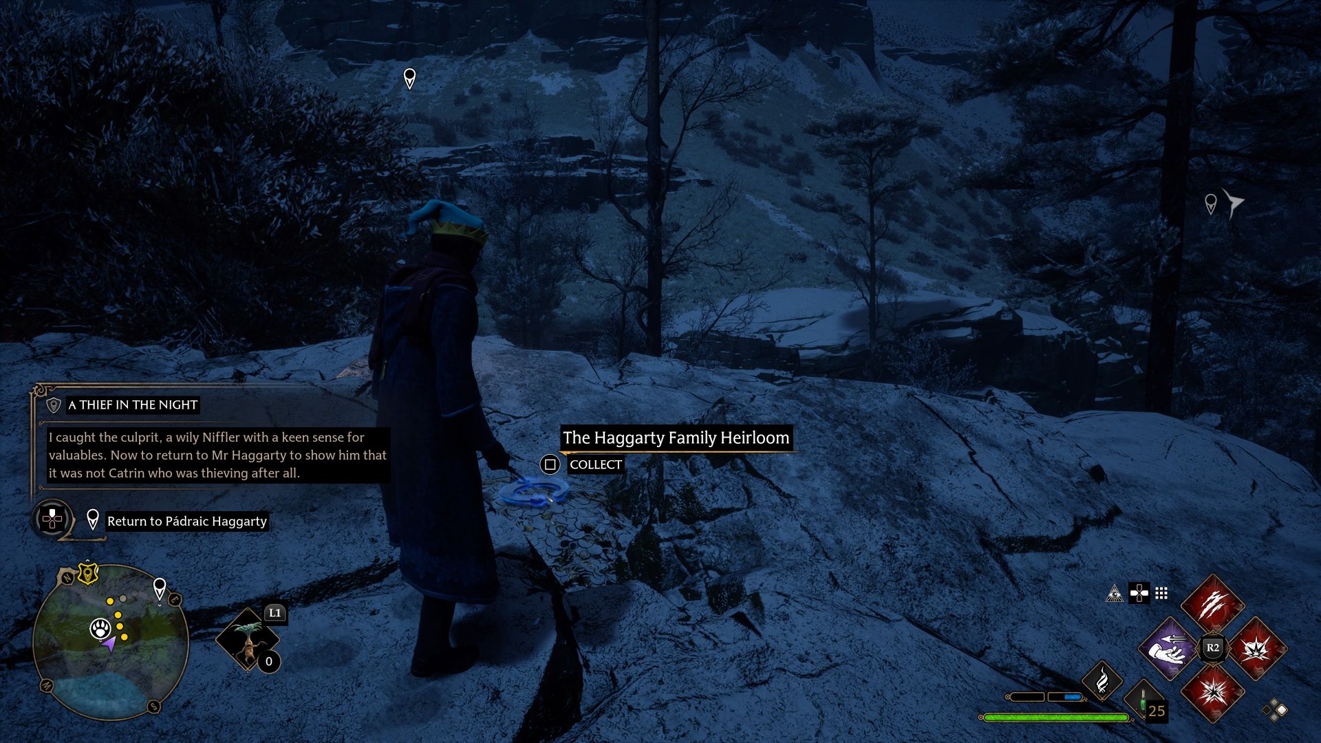 Hogwarts Legacy A Thief In The Night Walkthrough