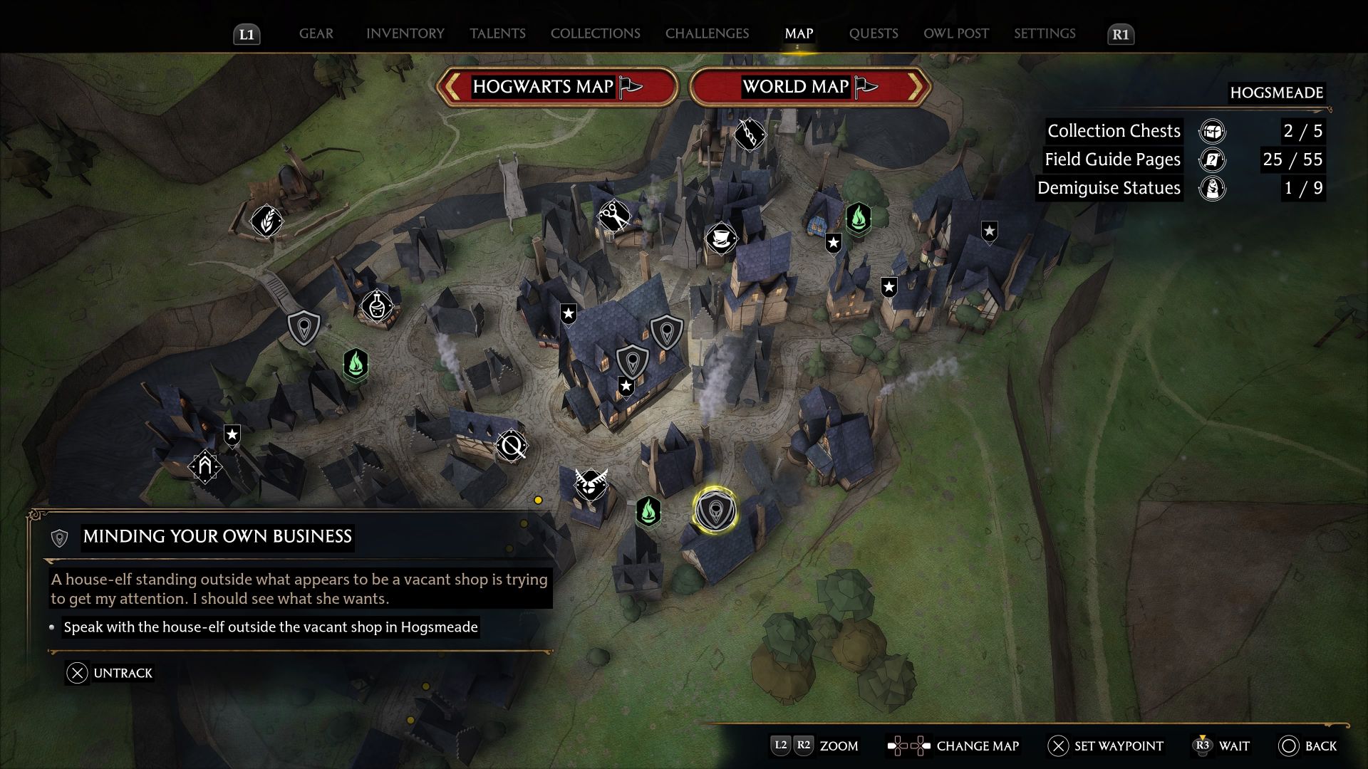 Hogwarts Legacy Minding Your Own Business Walkthrough