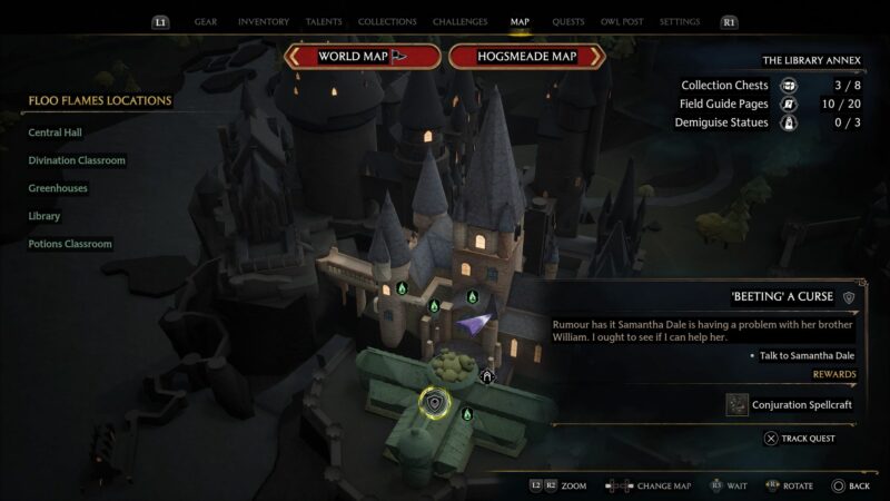 Hogwarts Legacy: Beeting A Curse Walkthrough & Guide