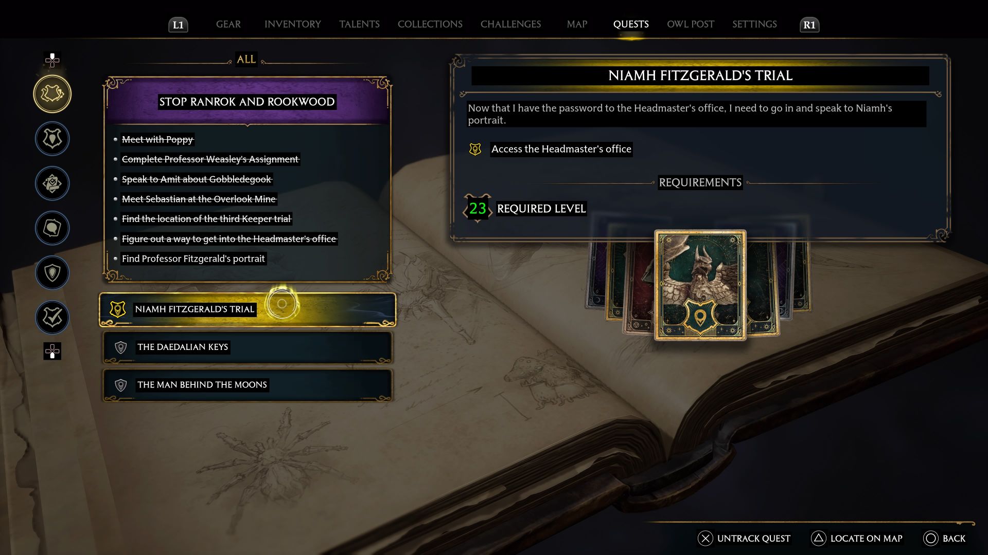 Hogwarts Legacy Niamh Fitzgerald's Trial Walkthrough & Guide