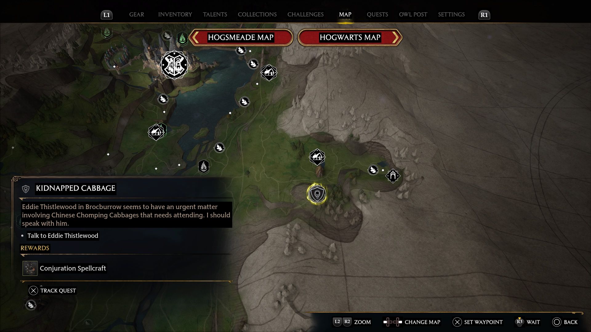 Hogwarts Legacy Kidnapped Cabbage Walkthrough & Guide