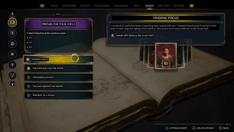 Hogwarts Legacy: Finding Focus Walkthrough & Guide