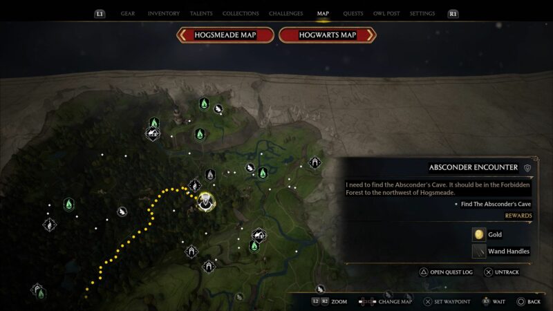 Hogwarts Legacy: Absconder Encounter Walkthrough