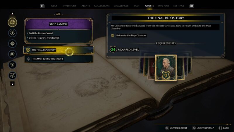 Hogwarts Legacy: The Final Repository Walkthrough & Guide