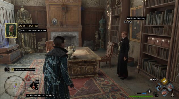 Hogwarts Legacy: Weasley's Watchful Eye quest