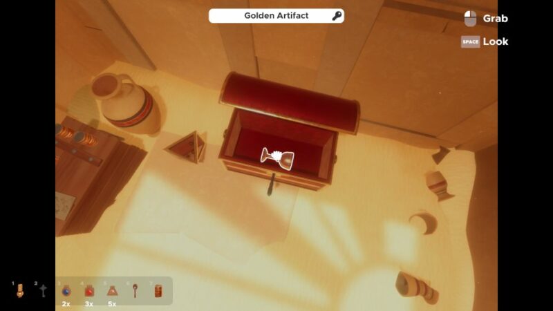 Escape Simulator: Labyrinth Of Egypt Gold Chamber 8 token locations
