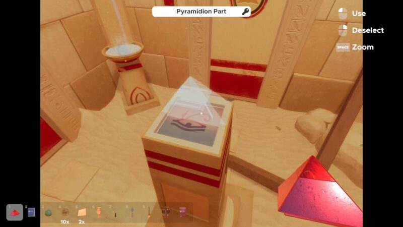 Escape Simulator: Labyrinth Of Egypt First Chamber all token locations