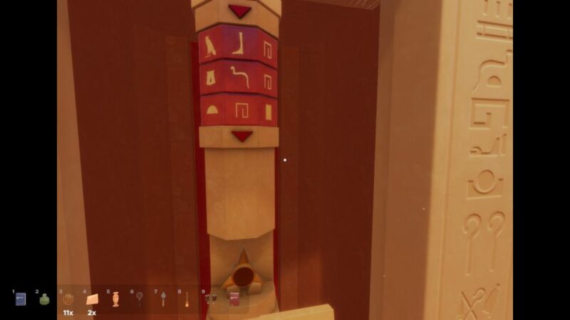 Escape Simulator: Labyrinth Of Egypt First Chamber where to find tokens
